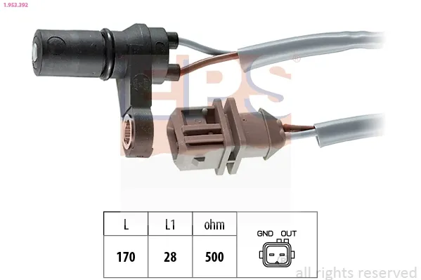 Sensor de velocidad Volvo V70 I