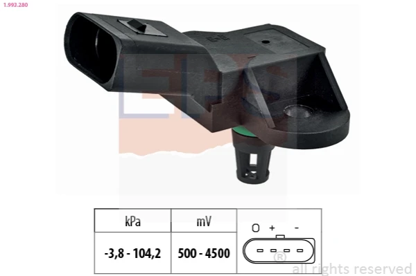 Sensor de presión, servofreno Volkswagen Tiguan 1 (5N1, 5N2)