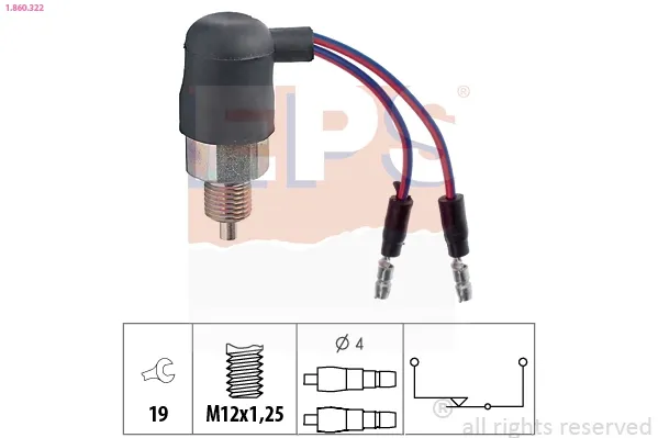 Sensor de marcha atrás Hyundai Galloper JK