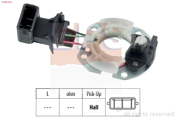 1.906.223 EPS sensor de efecto hall