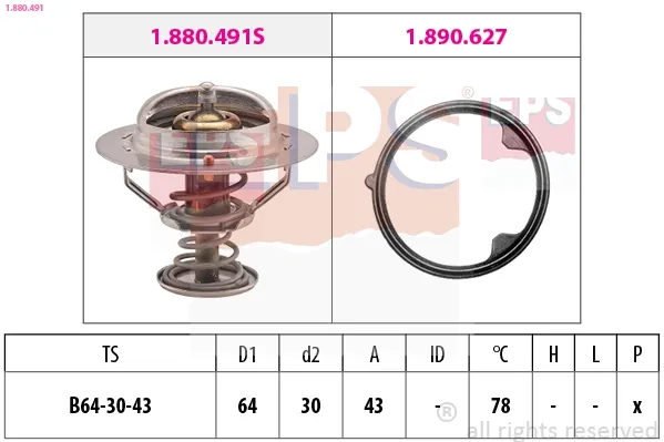 Termostato 1880491 EPS