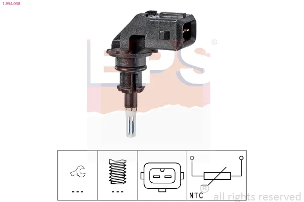  Sensor de temperatura del aire de admisión BMW 1 