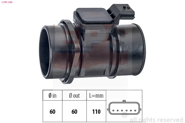 Medidor de flujo de aire Renault LOGAN I sedán (LS) (2004 - 2025) precio, desde