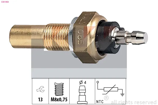 Sensor de temperatura 530068 KW AUTOMOTIVE