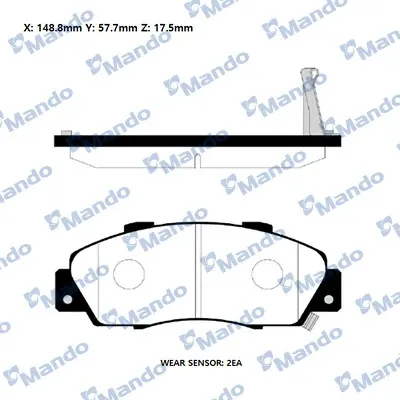 Pastillas freno delanteras Honda HR-V vehículo deportivo utilitario (GH) (1999 - 2005) precio, desde