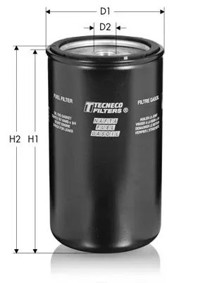 Filtro de combustible GS97 Tecneco