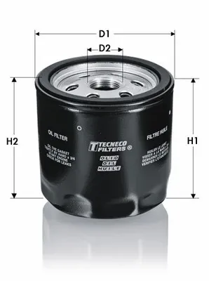 Filtro de aceite OL531 Tecneco