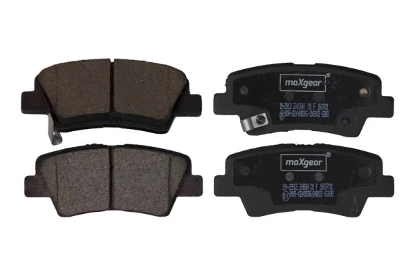 192912 Maxgear pastillas de freno traseras