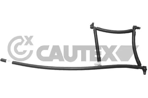 Tubería de retorno de combustible de los inyectores 031706 Cautex