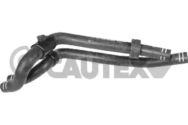 Manguera doble del radiador de la calefacción 016412 Cautex