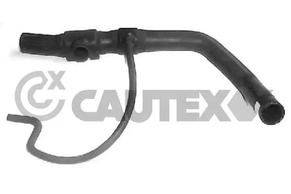 Manguera superior del radiador 016053 Cautex
