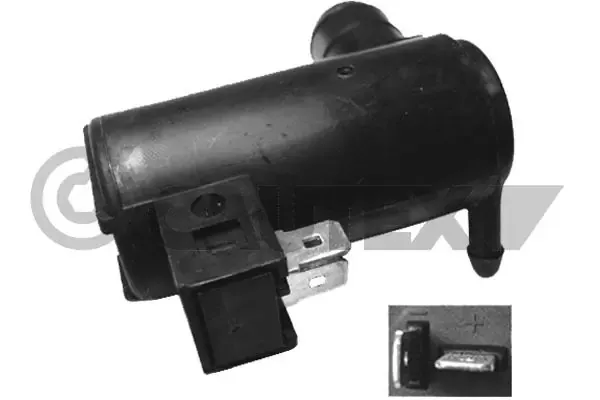 Bomba de agua limpiaparabrisas, delantera 954607 Cautex