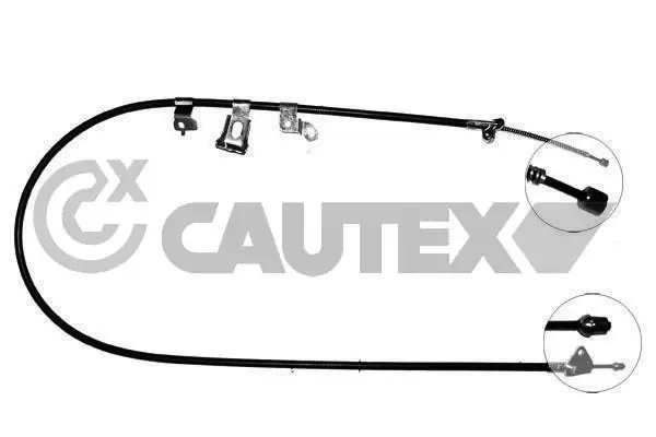 Cable de freno de mano trasero izquierdo 708015 Cautex