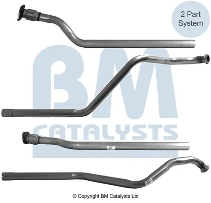 Silenciador central BM50028 BM Catalysts