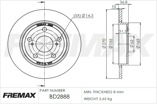 BD2888 Fremax