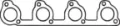Junta colector escape Ford Fusion JU