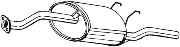 Silenciador posterior Honda Civic 5 (EG, EH)
