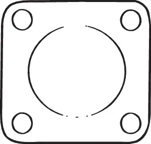 Junta de escape K04616671AC Fiat/Alfa/Lancia