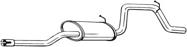 Silenciador trasero Citroen C15 VD