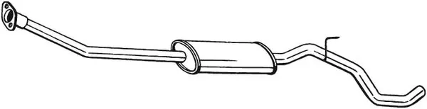 Silenciador central 286277 Bosal