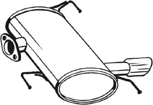 Silenciador trasero BMW 3 E90