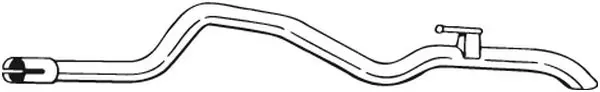 Silenciador trasero 461371 Bosal