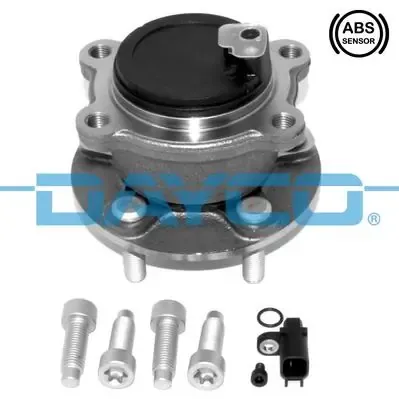 Cubo de rueda trasero KWD1044 Dayco