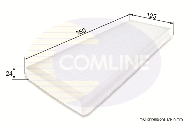 Filtro de habitáculo EKF141 Comline