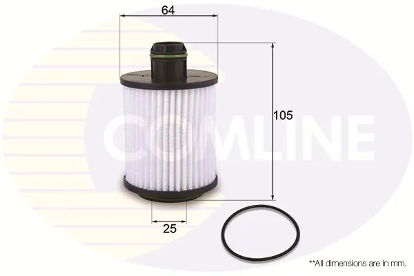 Filtro de aceite EOF238 Comline