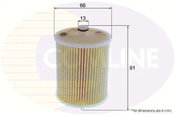 Filtro de combustible EFF295 Comline