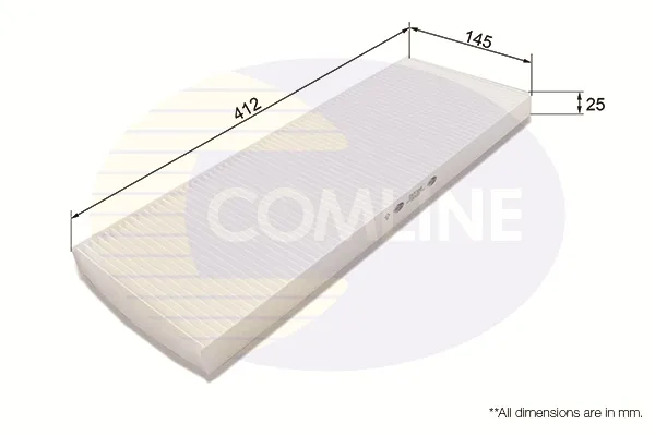 Filtro de habitáculo EKF166 Comline