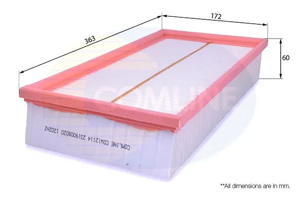 Filtro de habitáculo CDW12114 Comline