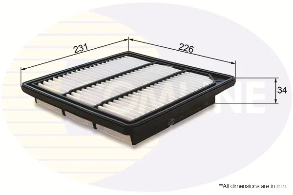 Filtro de aire EAF863 Comline