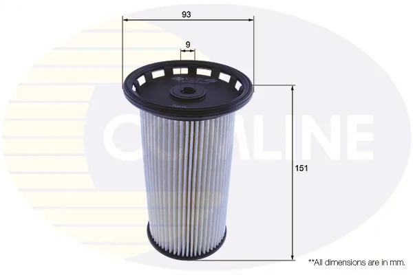Filtro de combustible EFF270D Comline