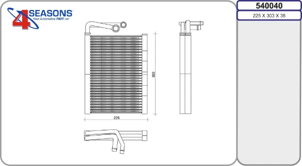 Evaporador, aire acondicionado Mercedes E (S213)