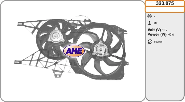 Rodete ventilador, refrigeración de motor Nissan Primastar (X83)
