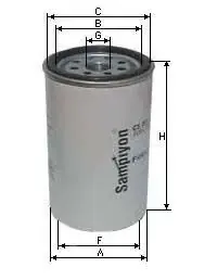 Filtro de combustible CS1499M1 Sampiyon