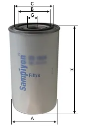 Filtro de aceite CS0158MG Sampiyon