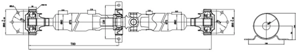 Cardán Fiat Panda 2 