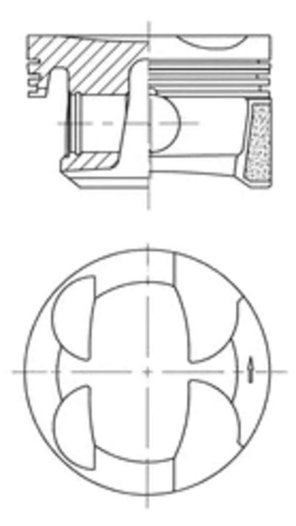 Pistón completo para 1 cilindro, cota de reparación + 0,25 mm Peugeot 208 (CA, CC)
