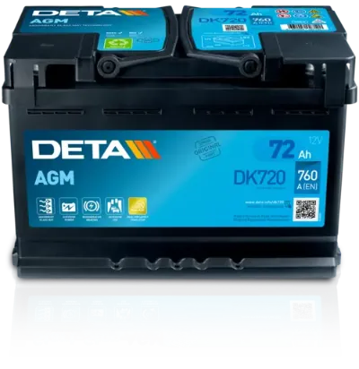 Batería de arranque DETA DK720