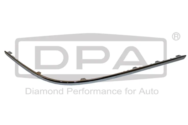 Moldura de parachoques trasero derecho 88070019402 Diamond/DPA