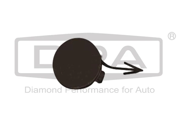 Cobertura de parachoques, enganche de remolque, delantera Volkswagen Polo V RUS (602, 604, 612, 614)