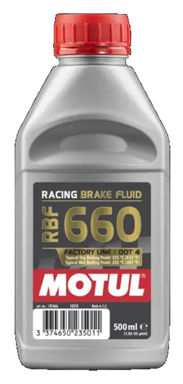 Líquido de freno Motul RBF 660 Factory Line 0.5 L DOT 3|DOT 4|DOT 5.1 (101666)