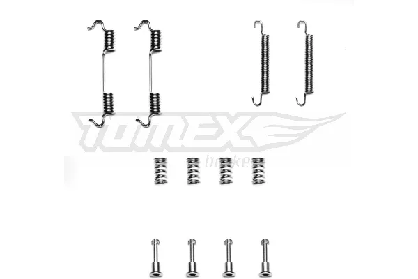 Kit de montaje de zapatas de freno traseras BMW X1 E84