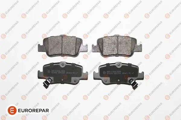 Pastillas de freno traseras 1617269380 Eurorepar