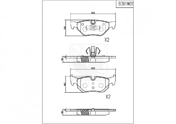 Comprar Pastillas de freno traseras BMW 1  E81, E87
