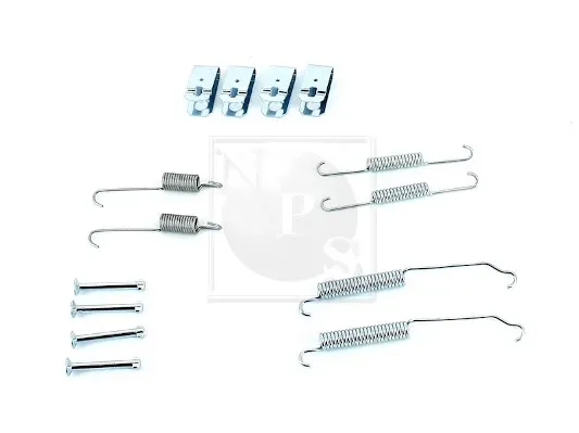 Kit de montaje de zapatas de freno traseras Mazda 2 II