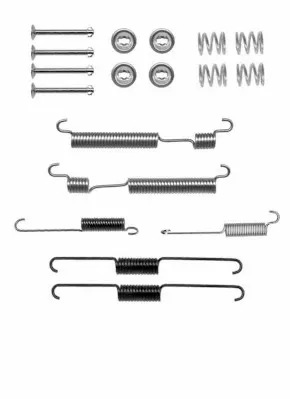 Kit de montaje de zapatas de freno traseras Hyundai Atos MX