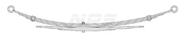 1416189 Ford ballesta trasera